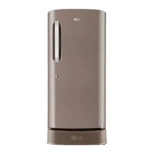 LG Single Door Refrigerator 185 Litres 3 Star GL-D201AFSD Faun Steel | 185L,3 Star,DOOR LOCK,ANTI FUNGES GAS KIT,Toughened Glass ,Non- Inverter