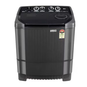 LG 8Kg Semi Automatic Washing Machine, Roller Jet Pulsator + Soak, Middle Black, 5 Star P8015SKAZ