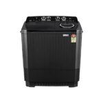 LG 8.5Kg Semi Automatic Top Load Washing Machine, Roller Jet Pulsator + Soak, Full Black,5 Star P8535SLMZ