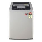LG 7.5 Kg Fully Automatic Top Loading Washing Machine with Smart Inverter Technology, T75SKSF1Z Middle Free Silver
