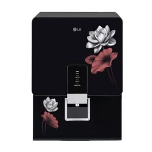 LG 8L RO+UV+Mineral Booster Water Purifier with Steel Tank | Digital Sterilizing Care, Pre-Sediment Filter Free, Multi Stage Filtration | True Maintenance Package | WW156RTTB, Black