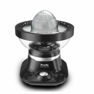 Preethi Cocosta KP001 Coconut Scraper&Citrus Juicer,100% Safe Dual Protection Scraper