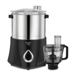 Preethi Stainless Steel Astra Expert Table Top Wet Grinder With Food Processor, 2 Liter (Black) 150 Watt