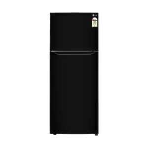LG Smart Choice, 446 L, 1 Star, Convertible, Door Cooling+, Smart Inverter Compressor, Frost Free Double Door Refrigerator (GL-T502CESR, Ebony Sheen, Express Freeze & Multi Air Flow)