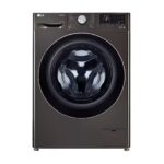 LG 12 Kg (Wash) / 7 Kg (Dry), AI Direct Drive Technology, Steam+ & Wi-Fi Front Load Fully Automatic Washer Dryer (FHD1207STB, Intelligent & Convenient Fabric Care & Turbowash 360, Platinum Black)
