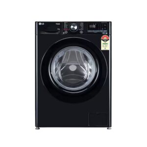 LG 12 Kg, 5 Star, AI Direct Drive Technology, Wi-Fi, Steam Fully Automatic Front-Loading Washing Machine (FHP1412Z3O, Intelligent & Convenient Fabric Care, Allergy Care, In-Built Heater, Onyx Black)