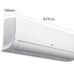 LG 5 Star (1.0) Split AC, AI Convertible 6-in-1 Cooling, Auto Clean, Diet Mode+, 100% Copper Tubes, 3.5 kW, 2025 Model US-Q14ENZE
