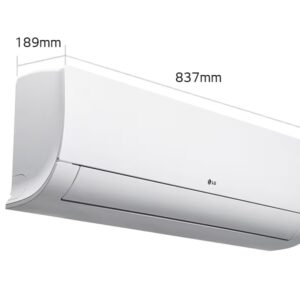 LG 5 Star (1.0) Split AC, AI Convertible 6-in-1 Cooling, Auto Clean, Diet Mode+, 100% Copper Tubes, 3.5 kW, 2025 Model US-Q14ENZE