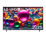 LG 164 cm (65) 4K UHD AI TV (UA8300), α7 AI Processor Gen8, FILMMAKER MODE™, with Dolby Atmos 2025 65UA8300