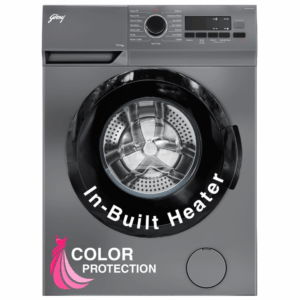 Godrej 7 Kg Eco-Wash With 90 ºC Hot Wash Fully-Automatic Front Load Washing Machine (2024 Model, WFEON ARG 7012 5.0 FEBT SLSR, Silver Stream)