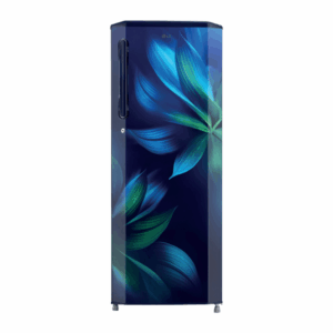 LG 261 L Direct Cool Single Door 3 Star Refrigerator (Blue Water Lily, GL-B281BBAX
