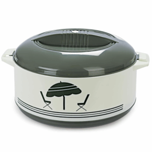 Cello Chef 2500 ML Insulated Food Server Casserole (Green, Stainless Steel)