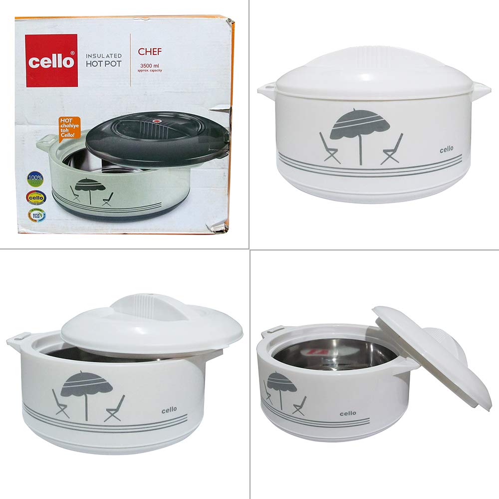 Cello Chef Hot Pot, 3500 ML 4
