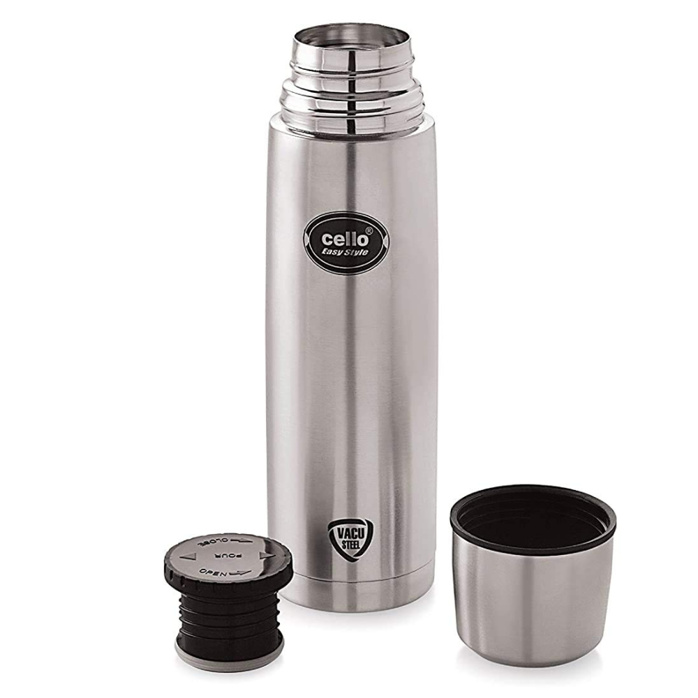 Cello Easy Style Stainless Steel Flask, 350ml, 0