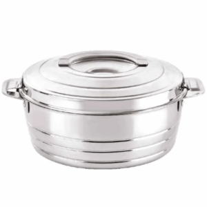 Cello Fortuna 5000ml Stainless Steel Silver Casserole, 401CTES0039