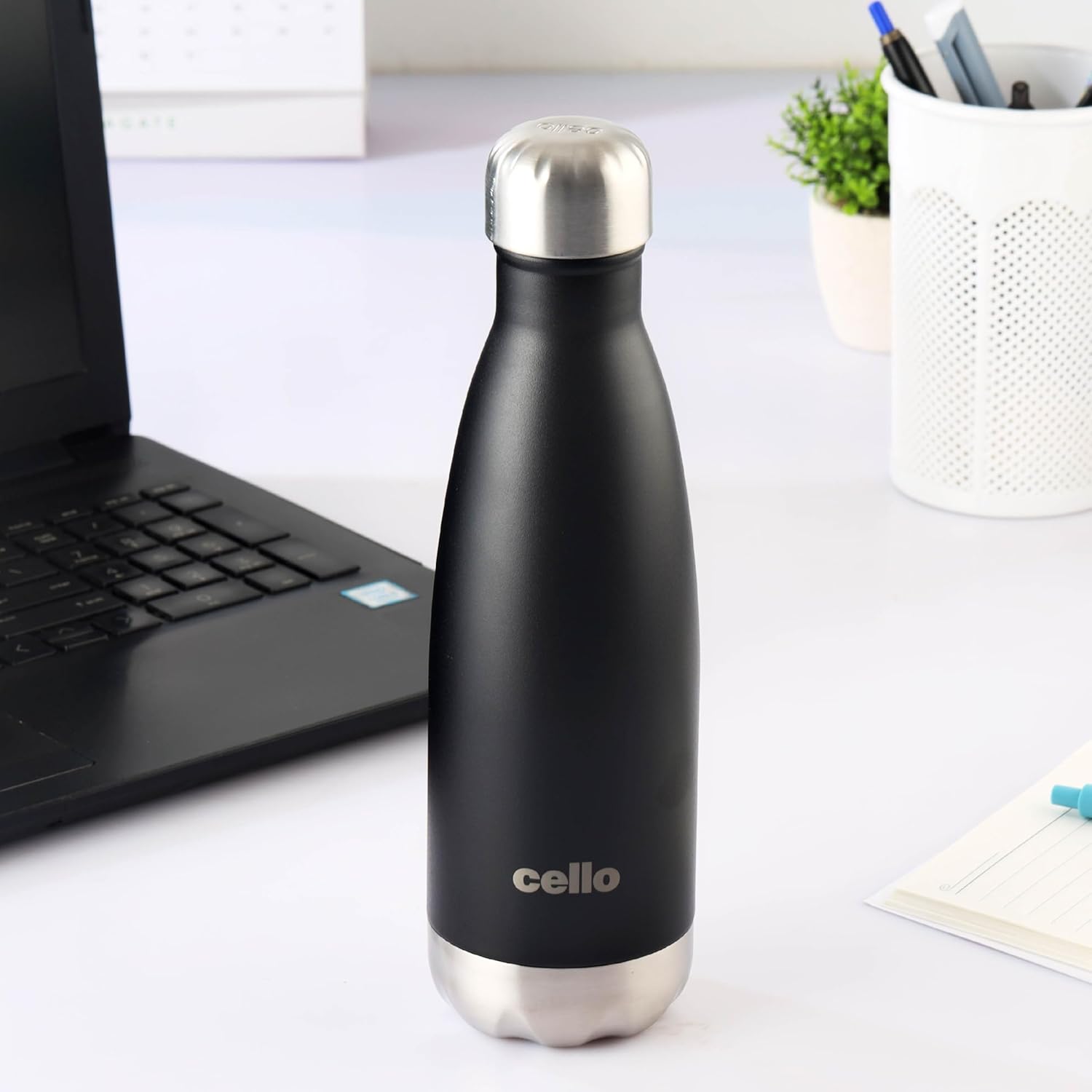Cello Swift Thermosteel Water Bottle, 350ml, 1
