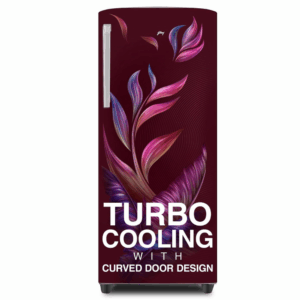 Godrej 268 L 3 Star Turbo Cooling Technology Ensuring Faster Cooling Direct Cool Single Door Refrigerator With Advanced Inverter Technology (RD EMARVEL 290C THI FU WN, Fusion Wine)