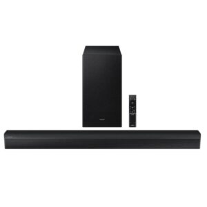 Samsung 370 W 3.1 ch (HW-B650D/XL) Dolby Soundbar, Center Firing Speakers, Surround Sound Expansion, DTS Virtual:X, Bluetooth, HDMI, Optical in (Black)