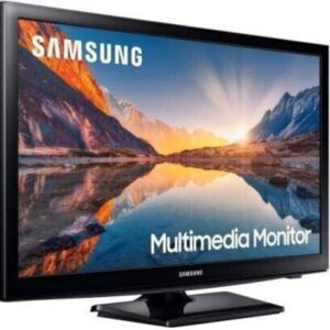 Samsung 59.79 Cm (24 Inch) Hd Led Backlit Monitor With Built-In Speakers (Ls24R39Mhawxxl), Black