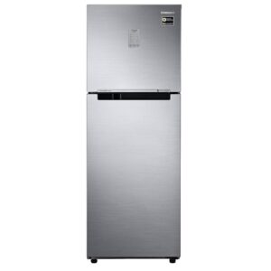 Samsung 236L 2 Star Inverter Frost-Free Convertible 3 In 1 Double Door Refrigerator Appliance (RT28C3732S8/HL,Elegant Inox)