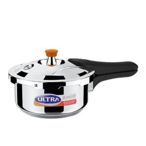 ULTRA DURACOOK 2 L Outer Lid Induction Bottom Pressure Cooker (Stainless Steel)