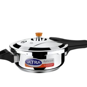 ULTRA DURACOOK 3.5 L Outer Lid Induction Bottom Pressure Cooker (Stainless Steel)