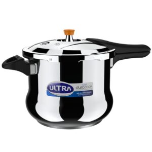 ULTRA DURACOOK HANDI 8 L Outer Lid Induction Bottom Pressure Cooker  (Stainless Steel)