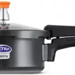 Ultra EBONY (3 L) 3 L Outer Lid Induction Bottom Pressure Cooker (Aluminium)