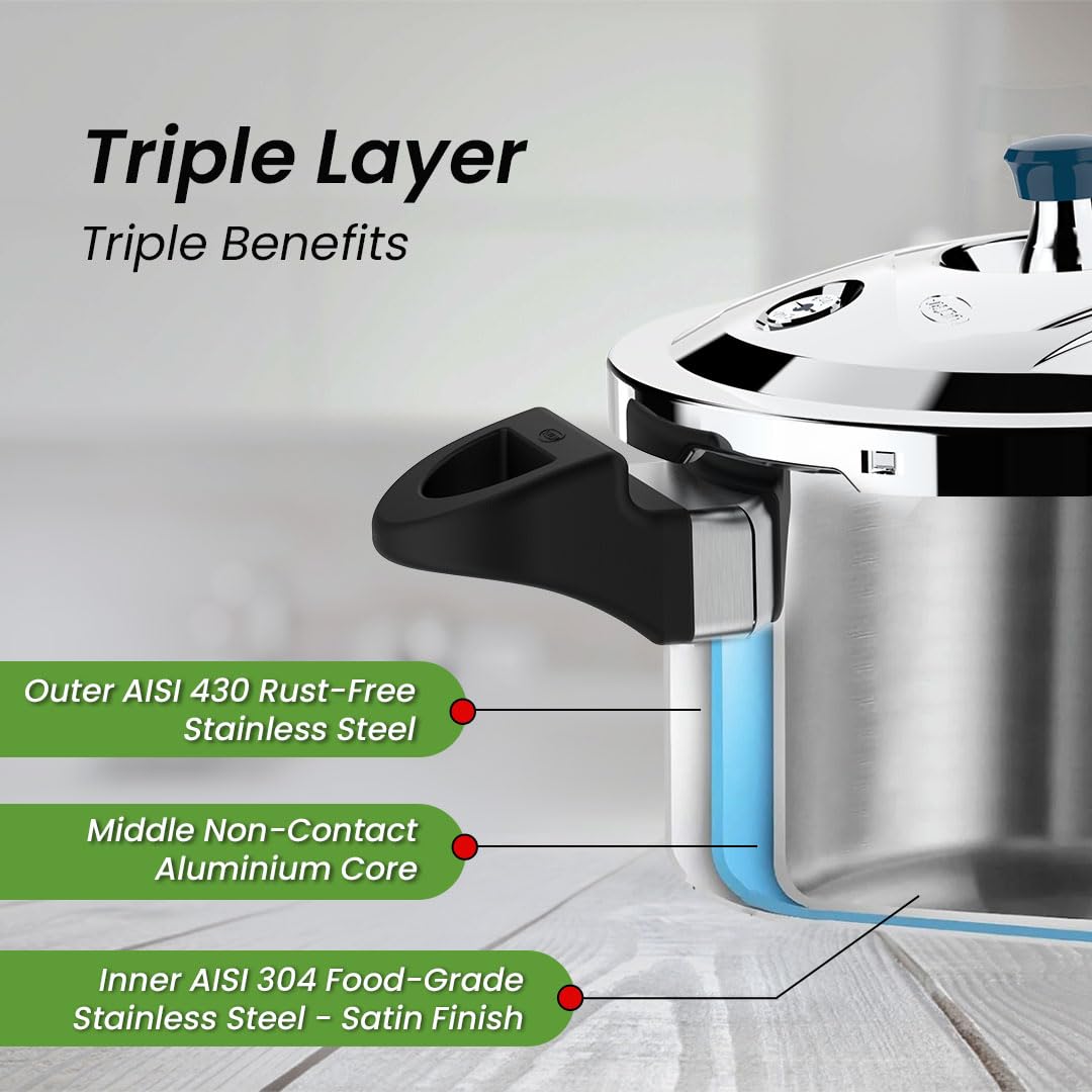 ULTRA COOKER TRIPLY DIET 5.5LIT-5