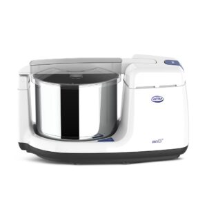 Ultra BIGG+ 2.5 Litre Table Top Wet Grinder -White | Fast Grinding Conical Stones, 150W Motor & 5 Years Warranty | AISI 304 Food-Grade SS Multi Utility Cylindrical Drum, CE Certified 110V