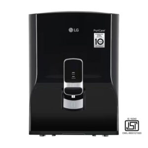 LG 8L RO + Carbon Filter Water Purifier , Stainless Steel Tank , Solid Black WW131NF