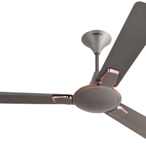 Crompton Premion Aura2 Prime Antidust 1200 mm Premium Design Ceiling Fan for Home | Star Rated Energy Efficient | Duratech Technology | 5 Years Warranty (Titanium Rose Gold)