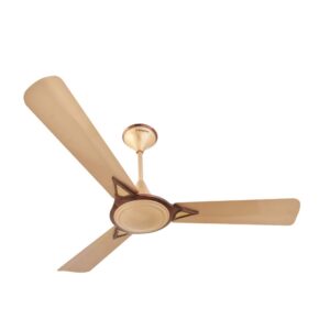 Crompton Avancer Prime 1200 mm (48 inch) Decorative Ceiling Fan with Anti Dust Technology (Cocoa Gold)