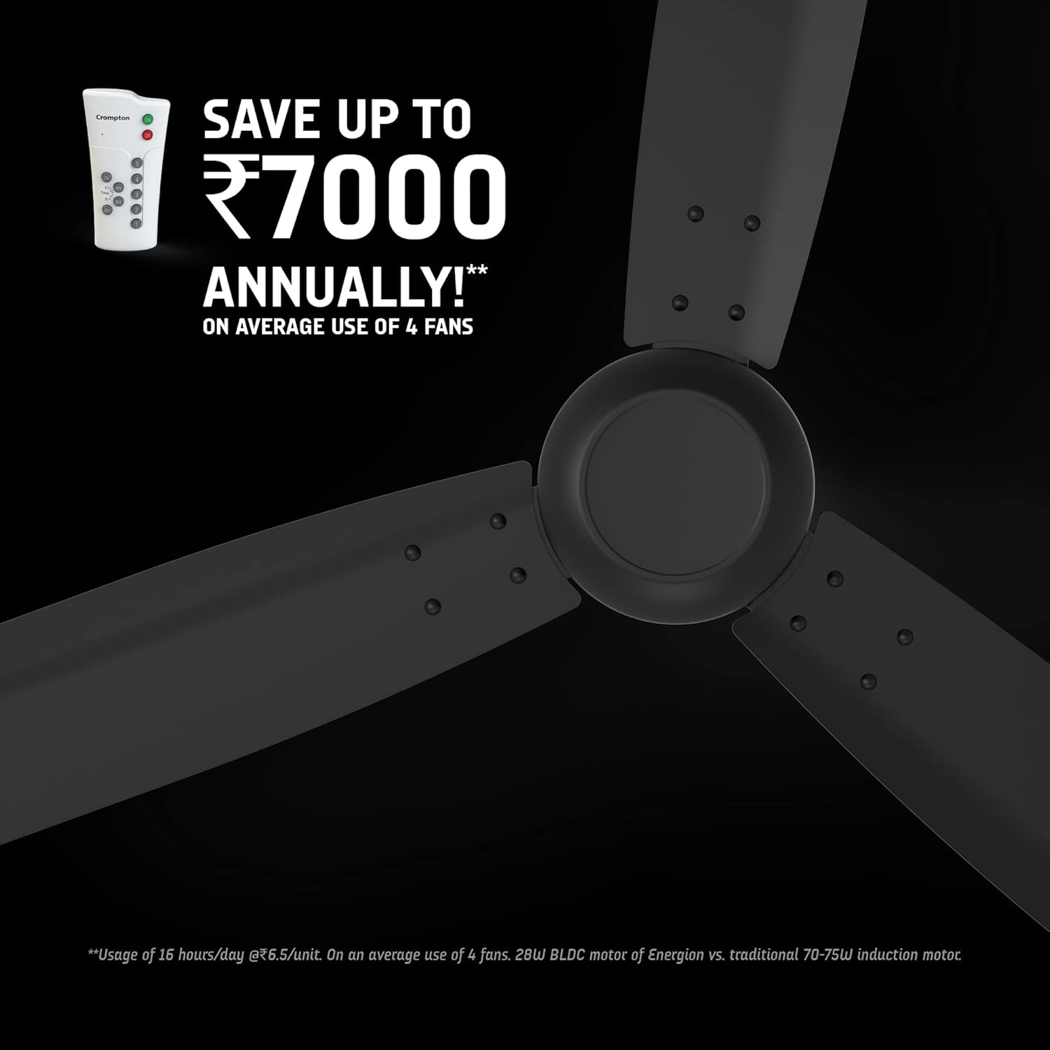 CG FAN ENERGION GROOVE 28W ONYX AD 1200MM 5S-3