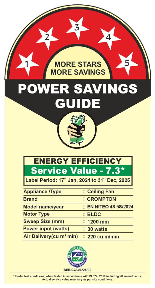 CG FAN ENERGION NITEO 30W 1200MM LT PINE RMT-2