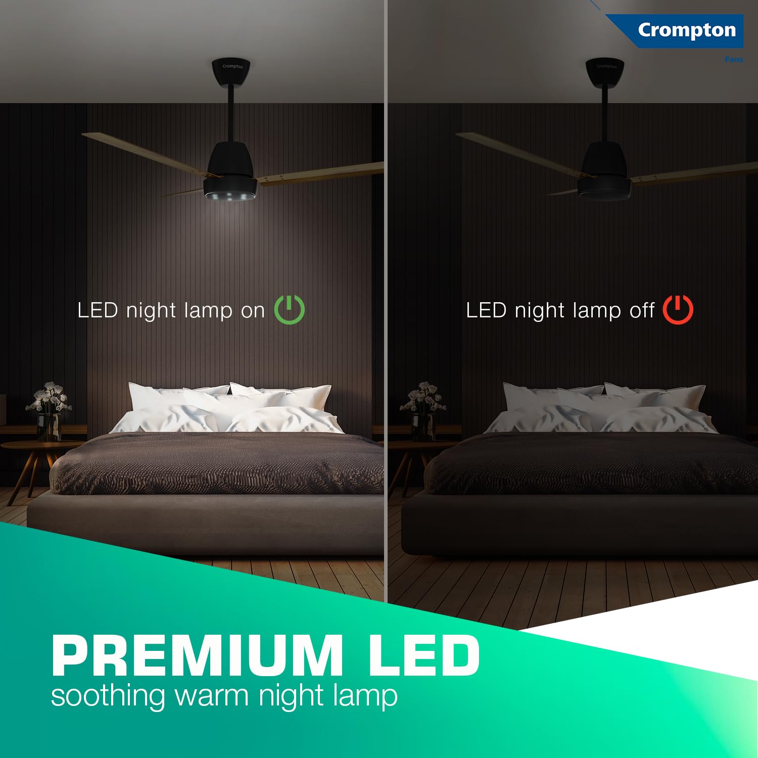 CG FAN ENERGION NITEO 30W 1200MM LT PINE RMT-6