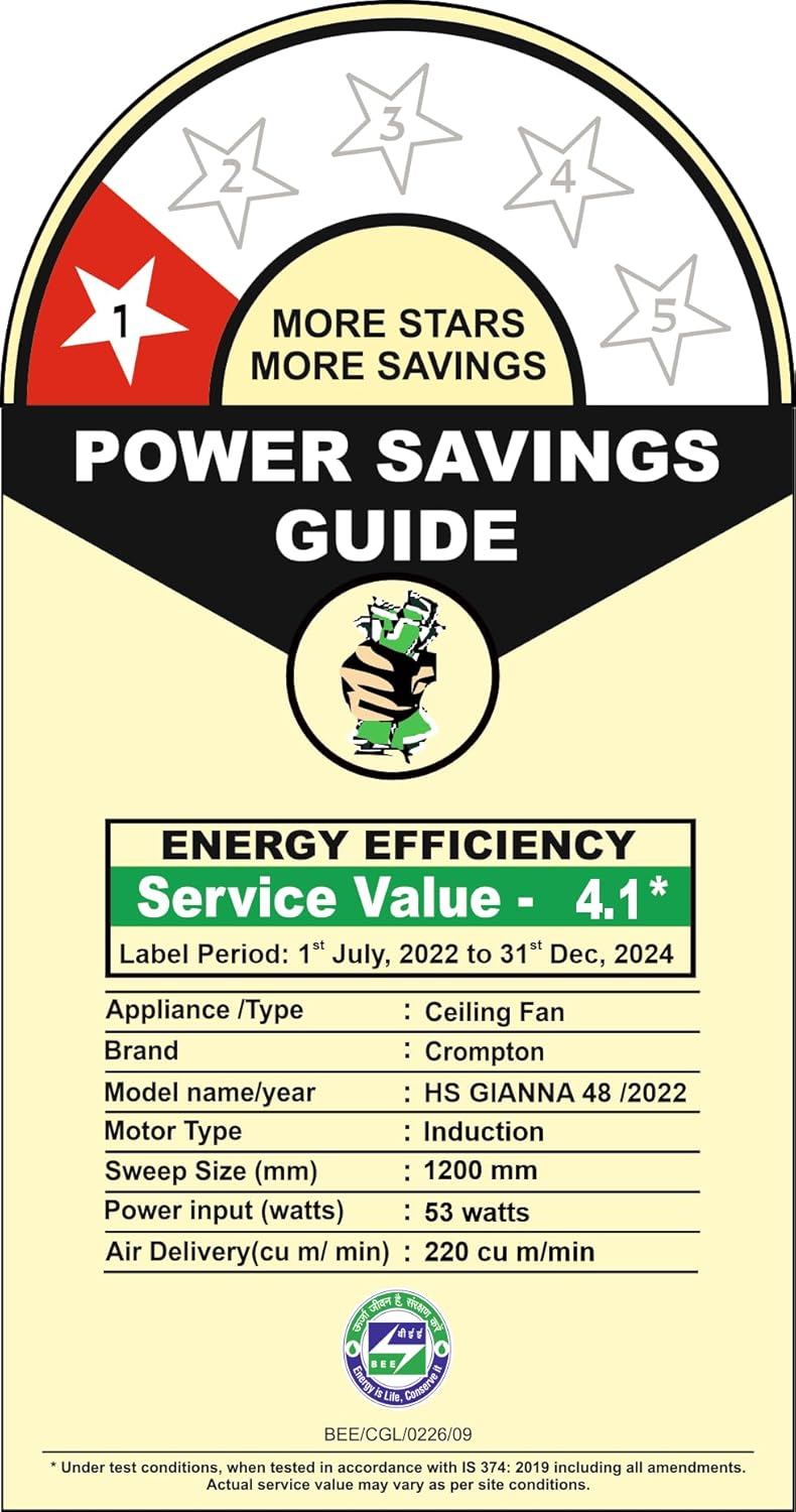 CG FAN HS GIANNA ROASTED BROWN 1200MM-2