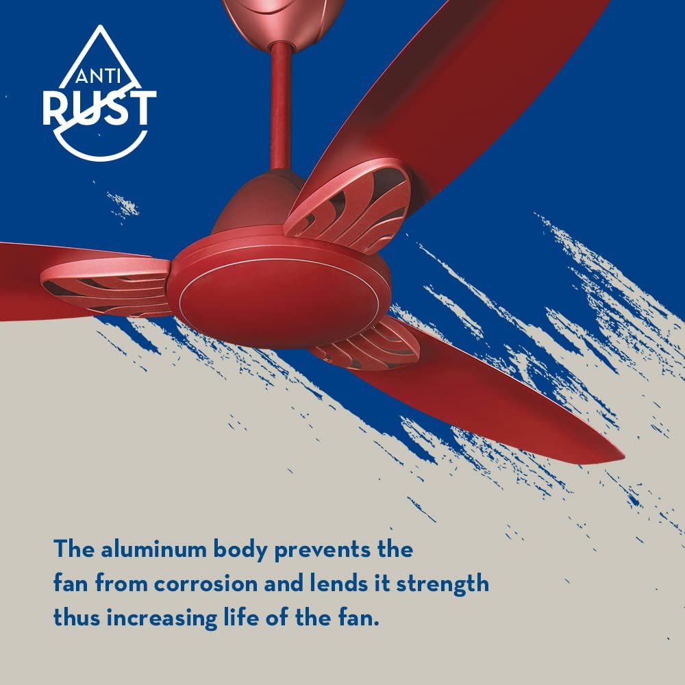 CG FAN SENOPRIME MAROON MATT1200MM-3