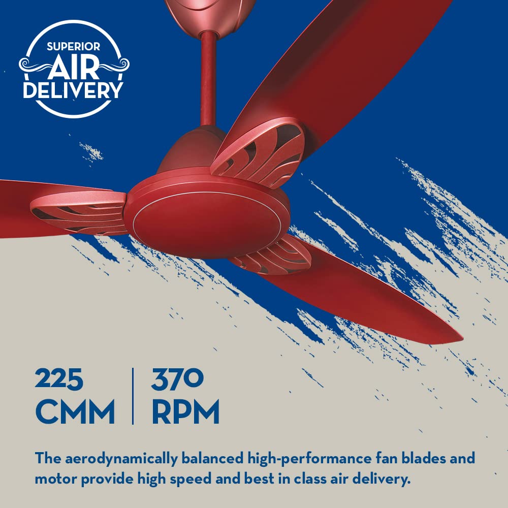 CG FAN SENOPRIME MAROON MATT1200MM-5