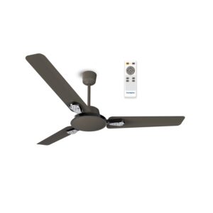 Crompton Greaves Energion Stylus Smart BLDC Fan with Anti-Dust and IOT Mobile App control - 1200 mm / 48 inch (Mushroom Grey), (5 Years Warranty)