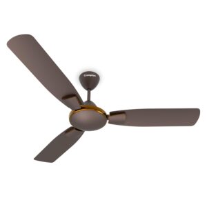 Crompton Highspeed Toro 900mm Designer Ceiling Fan | BEE Star Rated Energy Efficient | Anti-Dust | Active Power Technology | Upto 50% Less Heating | 2 Year Manufacturer Warranty | Magic Brown