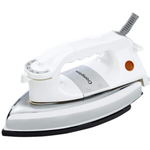 Crompton Rhino 1000-Watt Heavy weight Dry Iron with Non Stick Teflon Coating