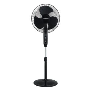 Crompton Hispeed Gale Classic 400mm Pedestal Fan | Superior Air Delivery | Easy Neck Tilt Mechanism | Adjustable Height | Smooth Oscillation | 2 Years Warranty
