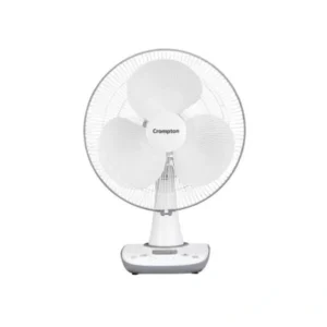 Crompton Wave Star 400MM High Speed Table Fan | High Air Delivery| Smooth Oscillation |2 Year Warranty