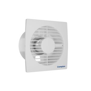 Crompton Axial Air High-Speed Plastic Exhaust/Ventilation Fan 150 mm/6 Inches