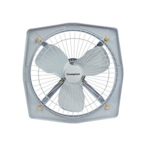 Crompton Drift Air Plus 6 inch Metal Body Kitchen/Office/Bathroom Exhaust (Ventilation) Fan | Anti-Dust | Sturdy Metal Body & Blades | Front Guard | 400 CMH High Air Suction