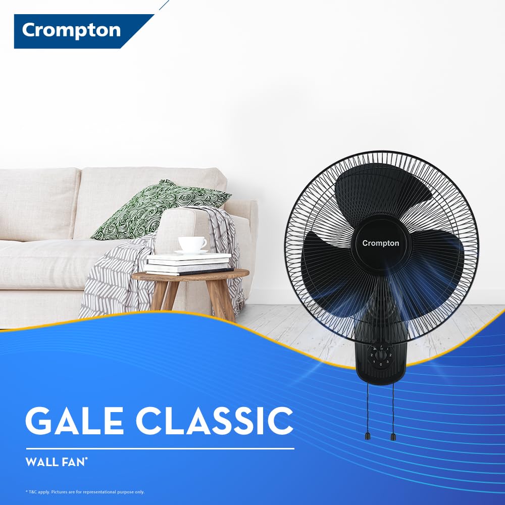 CG WALL MOUNTED FAN HS GALE CLASSIC 400MM2
