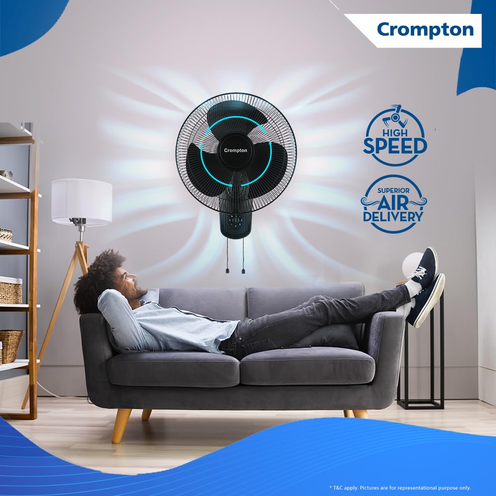 CG WALL MOUNTED FAN HS GALE CLASSIC 400MM3