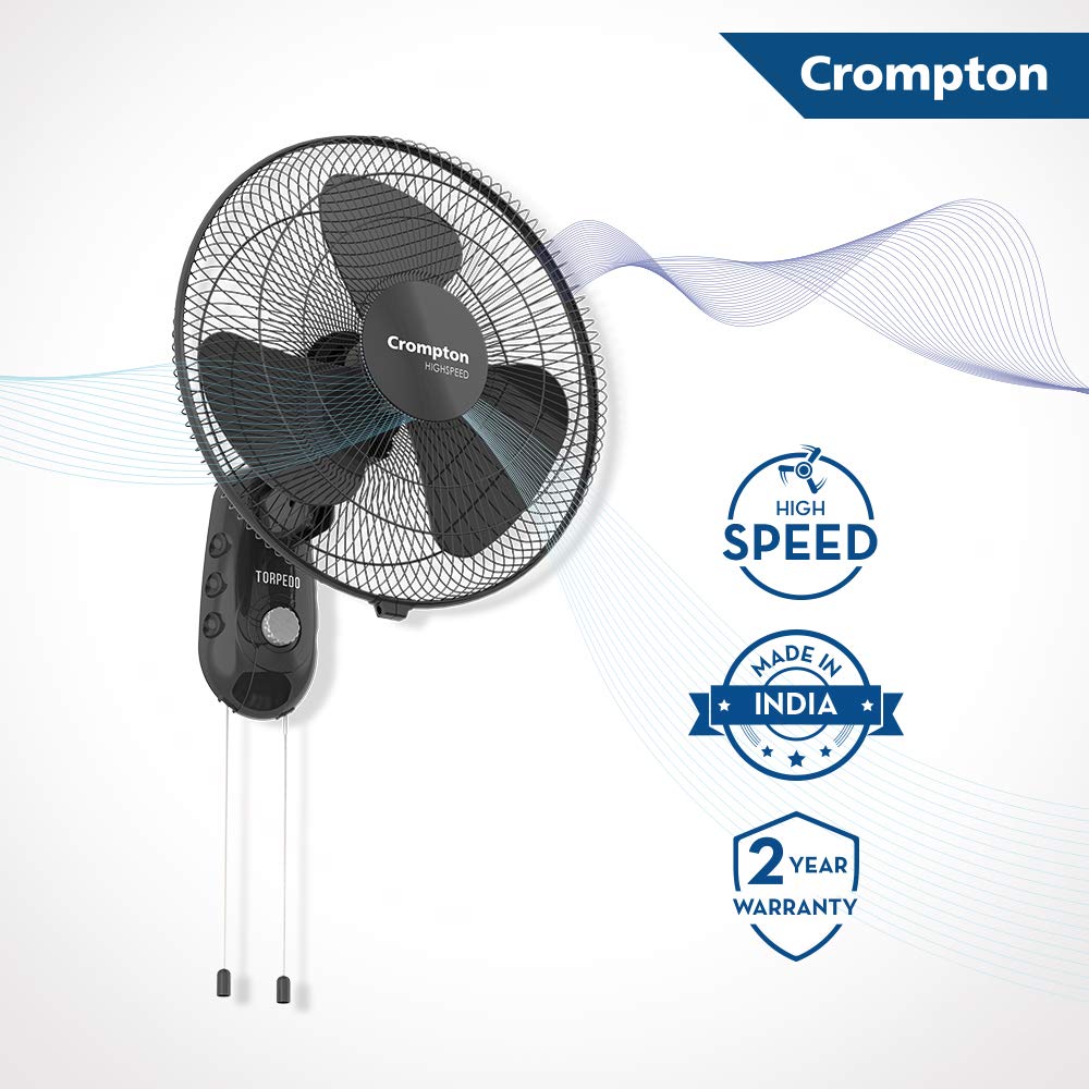 CG WALL MOUNTED FAN HS TORPEDO 400MM3
