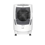 Havells Celia 55L Air Cooler for home | Ice Chamber | Collapsible Louvers | 4 Leaf Metal Blade | Powerful Air Delivery | Everlast Pump | 3 Side High Density Honeycomb Pads | Heavy Duty